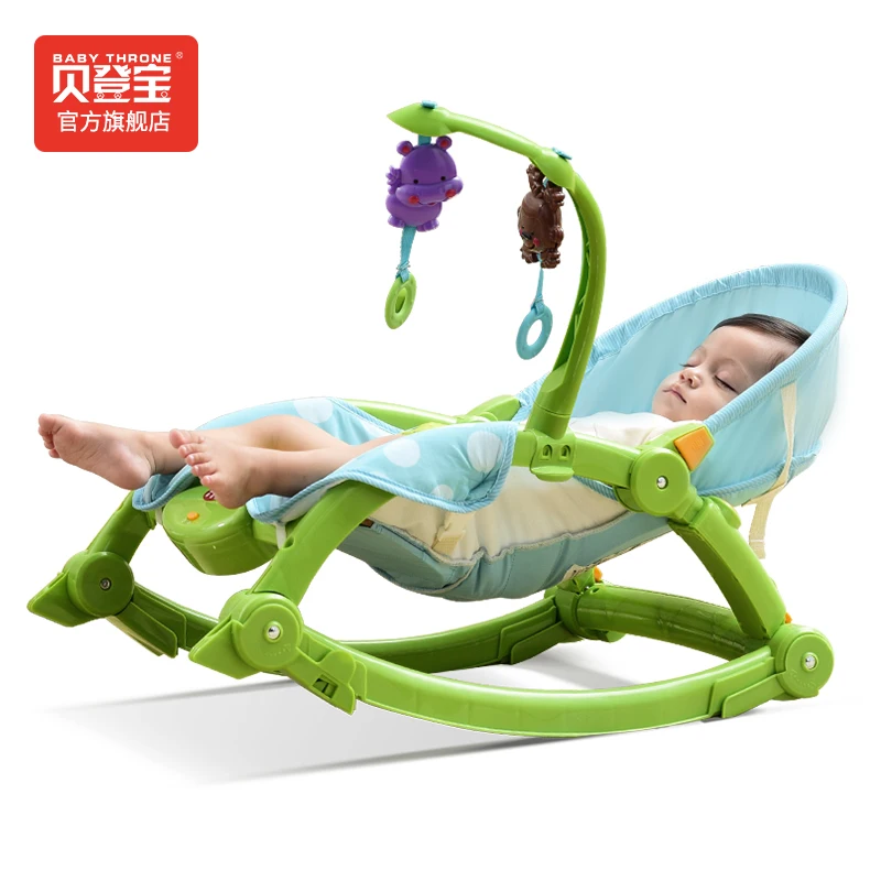 

Baby Rocking Chair, Multifunctional Cradle Bed, Neonatal Electric Children's Recliner
