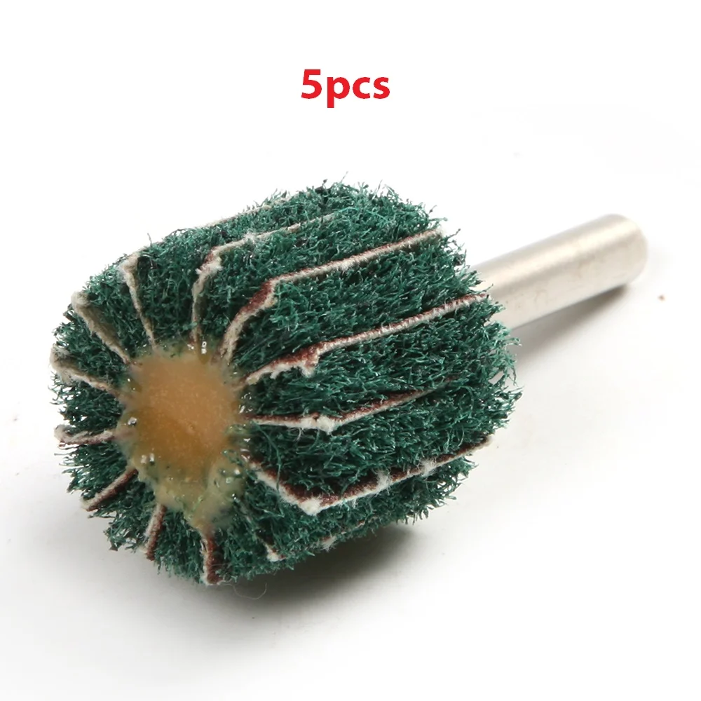 5Pcs Dremel Accosseries Scouring pad Polishing Wheel Abrasive Disc with