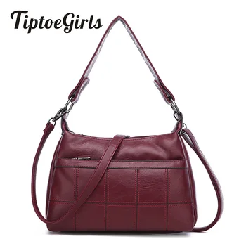 

High Quality Large-Capacity Middle-Aged Mother Bag New Fashion Simple Personality Shoulder Bag Casual Wild Messenger Bag