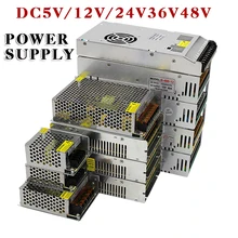 Трансформаторы систем освещения 110V 220V постоянного тока до DC5V 12V 24V 36V 48V 1A 2A 3A 5A 10A 15A 20A 30A 40A 80A для Светодиодные ленты переключатель Питание