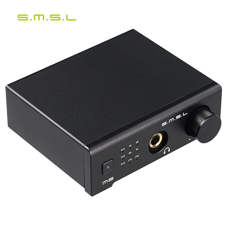 SMSL M3 USB AMP Multi-function Optical Coaxial DAC Headphone Amplifier Portable USB Powered Audio Decoder Portable DAC Converter