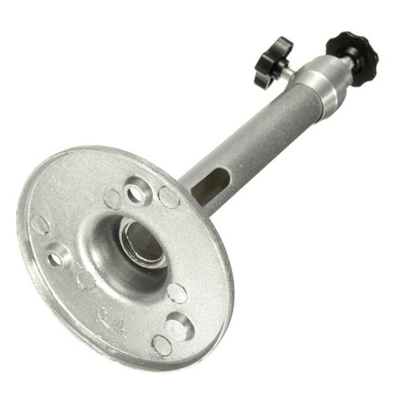 

Mayitr 1pc Portable Silver Adjustable Wall Ceiling Projector Bracket Metal 360 Degree Swivel Mount Holder Stand