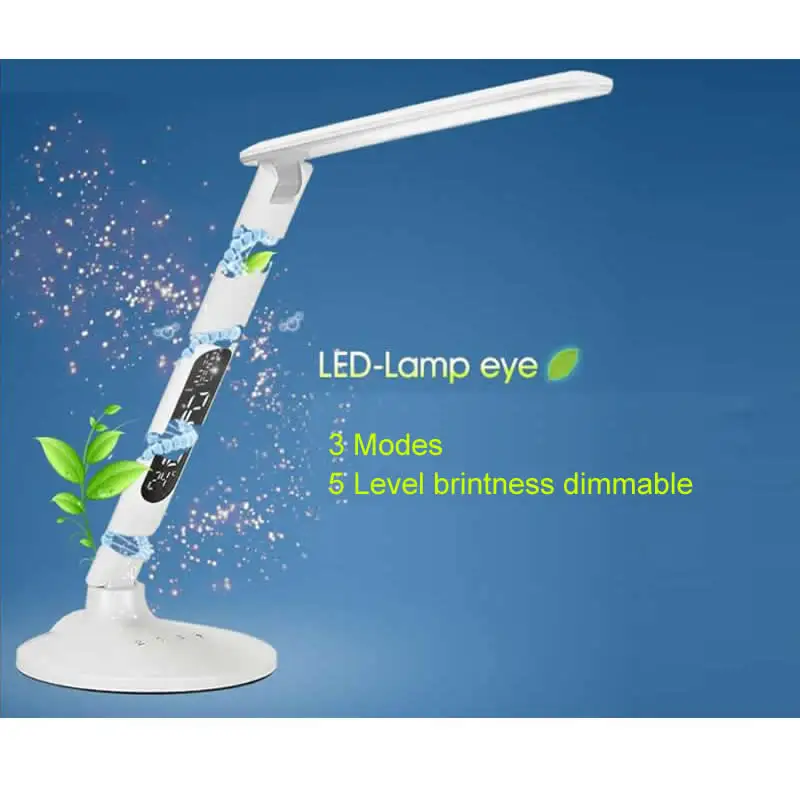  Multi-function Table Lamp 27 LED Light Foldable Desk Lamp Touch Dimming Lamp Light Learning Work Of - 32835355037