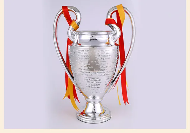 

size 15cm 30 cm 45cm 77cm Champions League Trophy European Cup Fans Souvenirs Trophy Soccer Souvenirs Collectibles