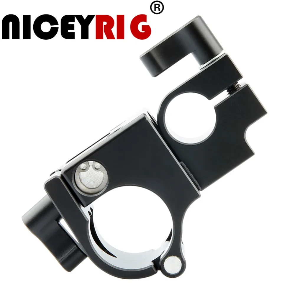 NICEYRIG 25 мм стержень зажим для 15 камеры Rig штативы Gimbal DSLR камера стабилизатор 1/4