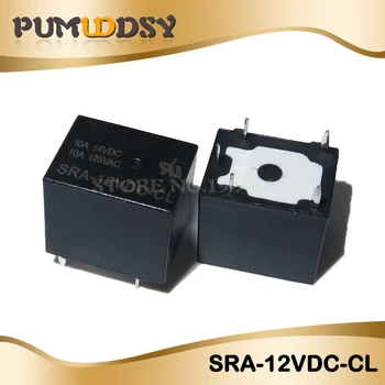 

5PCS/LOT Relay SRA-12VDC-CL SRA-12VDC SRA-12V SRA-12 relays 5PINS 12V DC High Quality T74