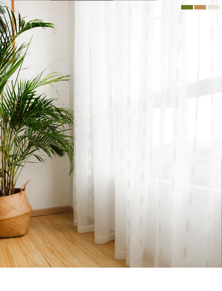 curtain voile for livingroom 01