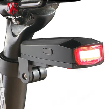 

WHEEL UP New Design Alarm Bicycle Taillight Intelligent Wireless Light COB Lamp Beads MTB Road SOS Cycling Light Alarm Taillight