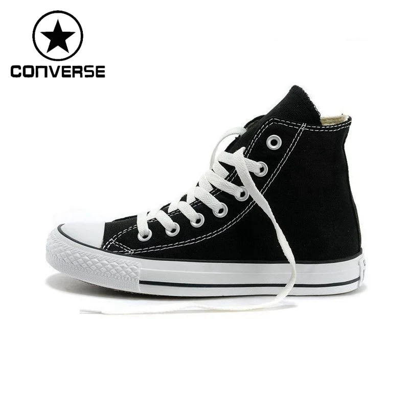 Оригинальные Converse унисекс высокие классические парусиновые обувь для