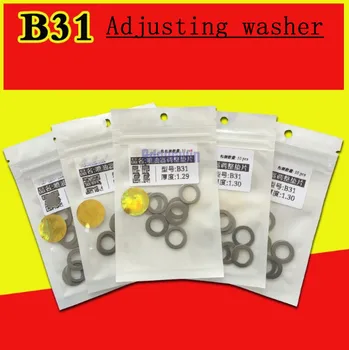 

B31 diesel common rail injector nozzle control valve adjusting washers gaskets for BOSCCH 110 4 cylinders
