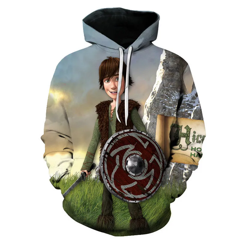How To Train Your Dragon Men's 3D Print Hoodies 2019 New Casual Hip pop Toothless  Printed Sweatshirts Streetweawr Outwear Tops (6)