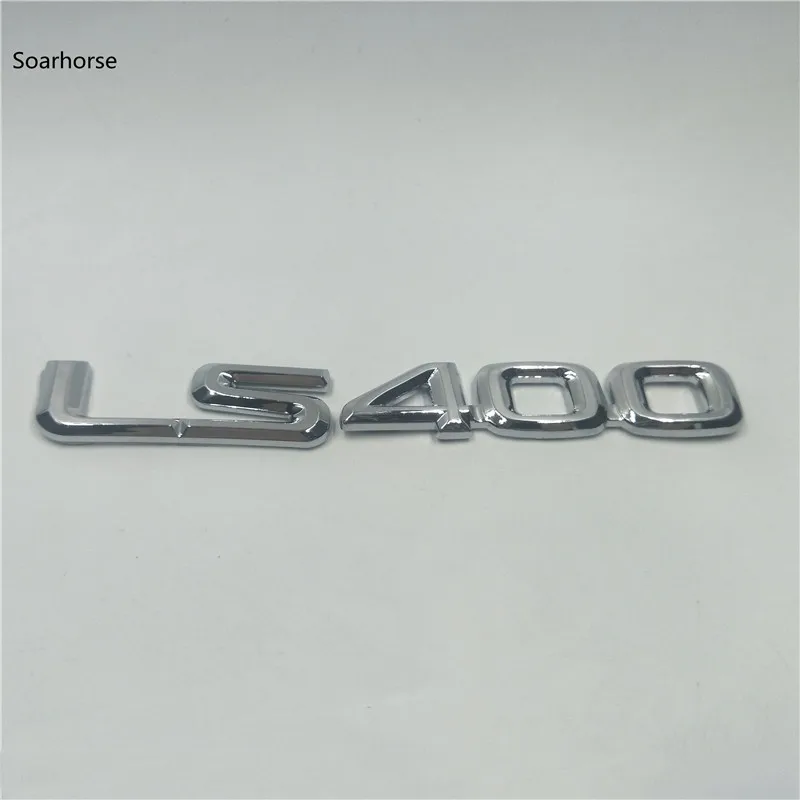 

For Lexus LS400 LS 400 Chrome Silver Letters Emblem Rear Boot Trunk Logo Badge Sign Sticker