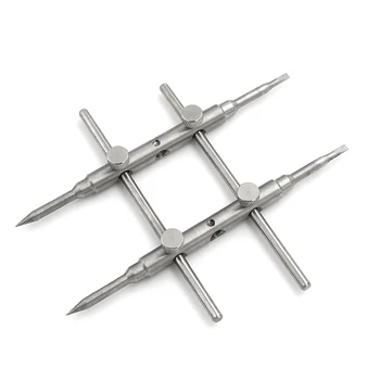 

Lens Spanner Wrench Repair Open Tool Ring Remover Stainless Steel with Three Set Driver for DSLR Camera Repair Screwdriver