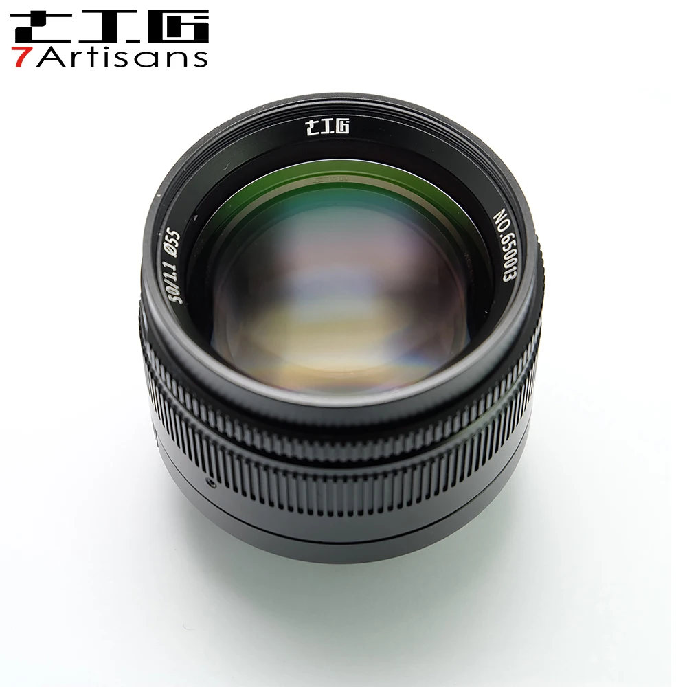 

7artisans 50mm f1.1 large aperture as prime paraxial M lens convertible E bayonet