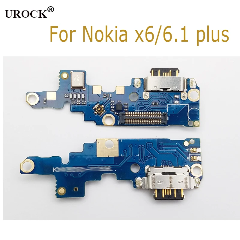 Для Nokia X6/6,1 Plus TA-1099/1103 type-C usb зарядное устройство док-станция антенный разъем микрофон гибкий кабель печатная плата