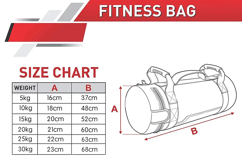 Мощность сумка Многофункциональный балластный мешок Фитнес обучение песок боксерский мешок с песком Фитнес оборудование 5/10/15/20/25/30 кг