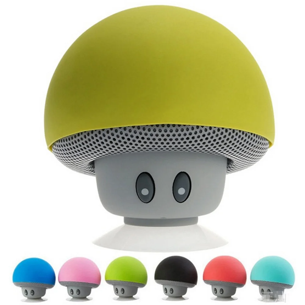 Bluetooth Mushroom Shape Loudspeaker Super Bass Stereo Subwoofer Music Player For iPhone Mobile Phone Mini Speaker | Электроника
