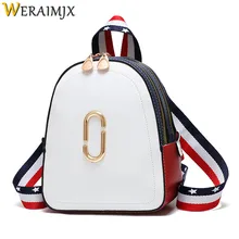 WERAIMJX Backpack Women Mochila Feminina 2019 White Casual School Bags for Teenage Girls Travel Backpacks Female Bagpack MJ185 цена WERAIMJX Backpack Women Mochila Feminina 2019 White Casual School Bags for Teenage Girls Travel Backpacks Female Bagpack MJ185 цены онлайн