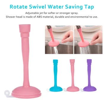

Kitchen Multi-Function Faucet Sprayers Adjustable Household Plastic Tap Water-saving Shower Bath Splash Filter Shower Head