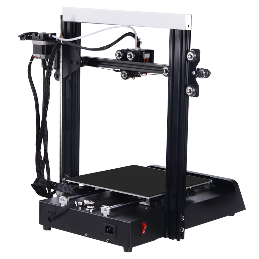 JGAURORA Magic 3d принтер с одним соплом ЖК экран ручка управления алюминиевой подложкой