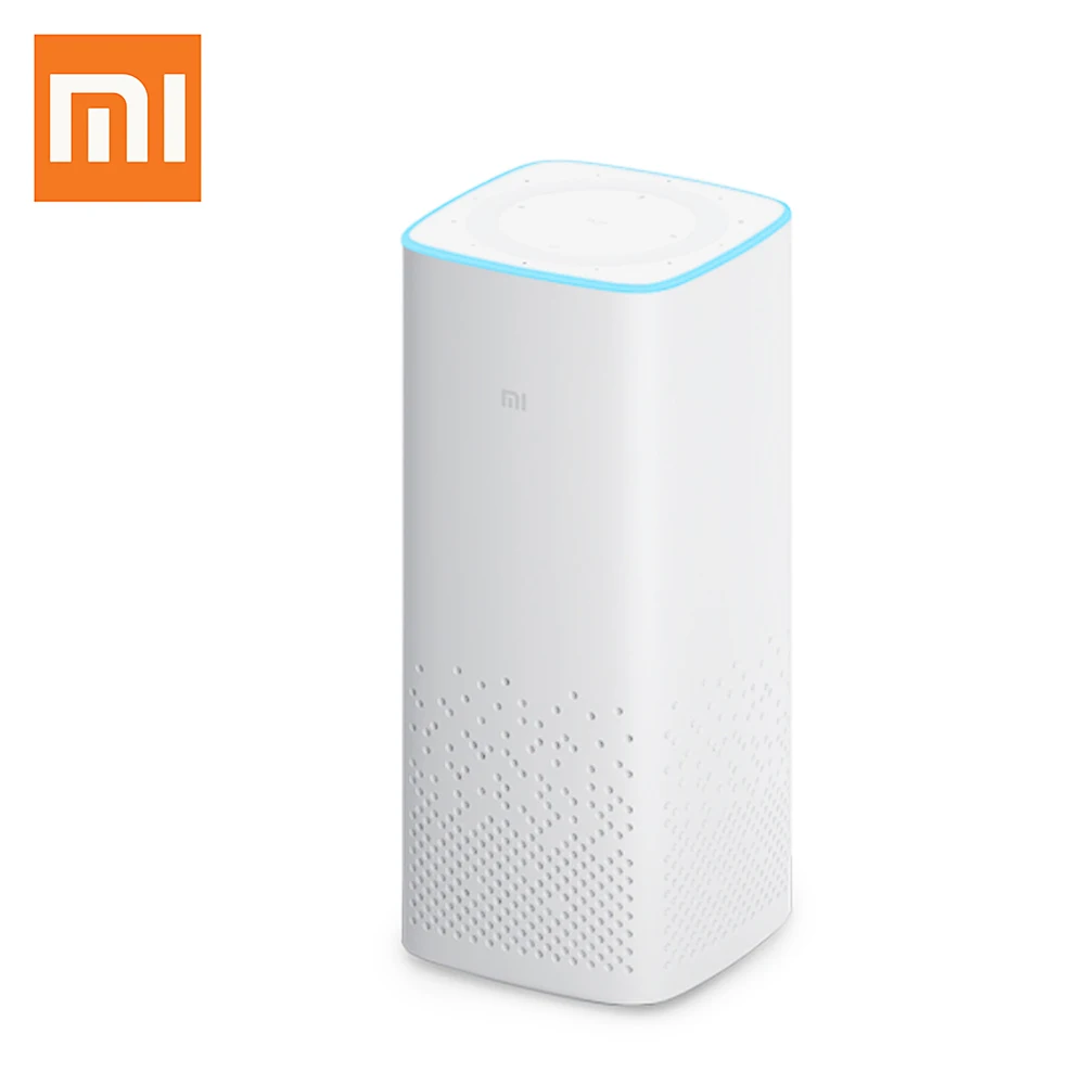 Xiaomi AI Bluetooth умный динамик с голосовым управлением музыкальный плеер Поддержка Mijia умный дом управление - Цвет: White US Plug