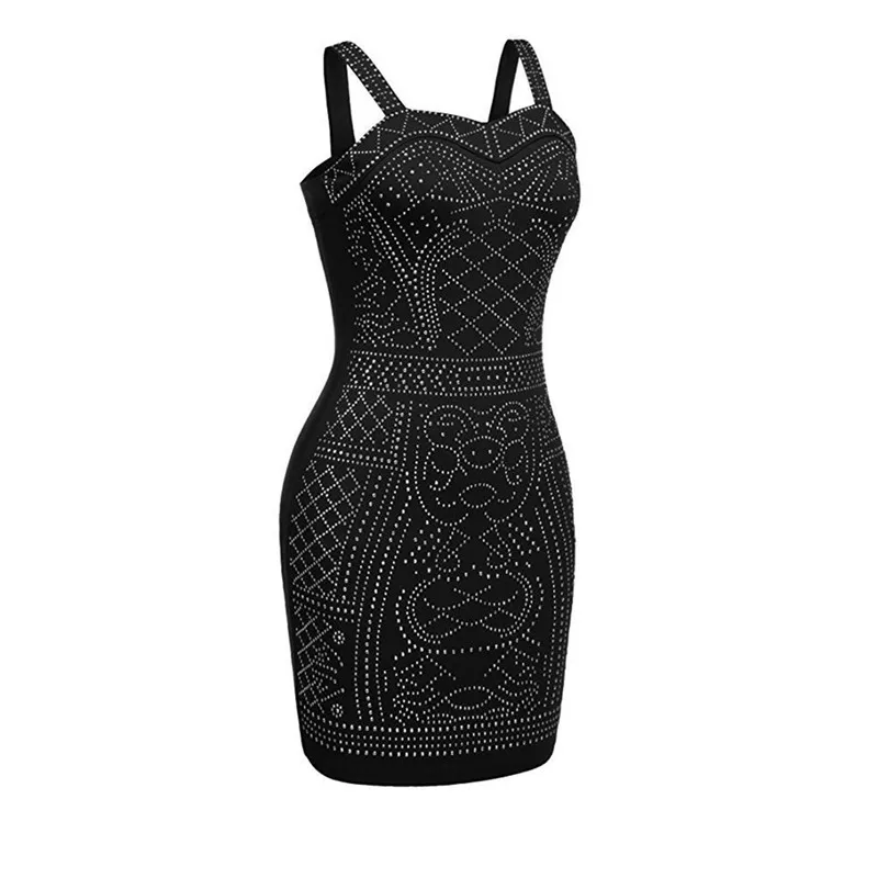 

Женское облегающее платье с блестками, элегантное облегающее платье без рукавов с открытой спиной, 2019