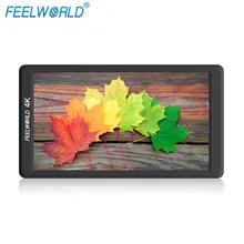 Feelworld F570 5,7 «ips Full HD 1920×1080 4 К на поле камера монитор с HDMI Вход выход крепление Stablizer для DSLR карданный Rig