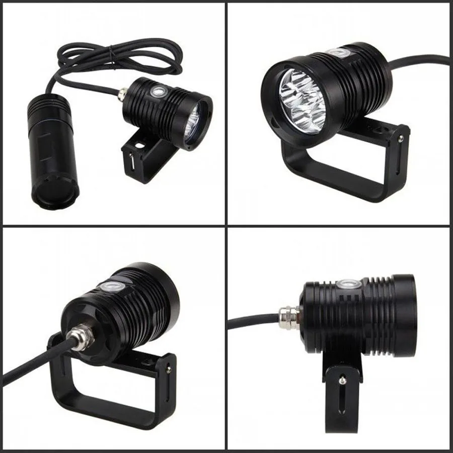  Diving LED Flashlight Aluminum Underwater 150m Waterproof Photography Tactical Flashlight Highlight - 32850243273