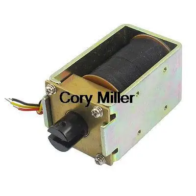 

DC 24V 5.3A 8mm Stroke 2000gf Force Pull Electromagnet Coil 50Hz