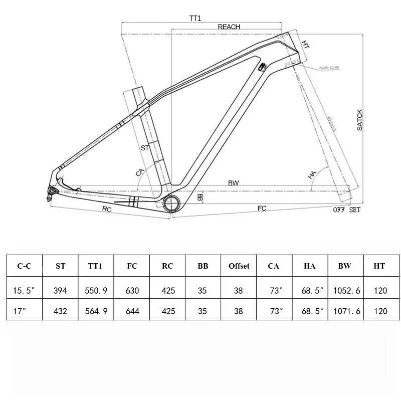 Clearance JESSICA 15.5/17" Mountain Bike Frames 26er  MTB Bicycle Frame Set Aluminum Frameset 44-56mm Tapered BB68 Cycling Frameset 0
