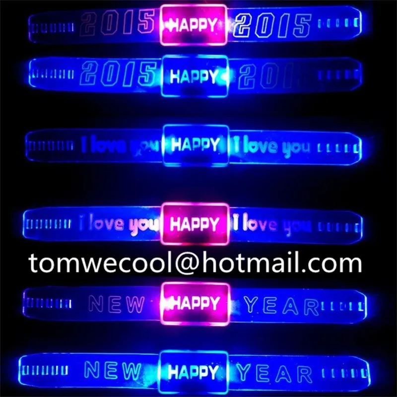 LED happy bracelet 016