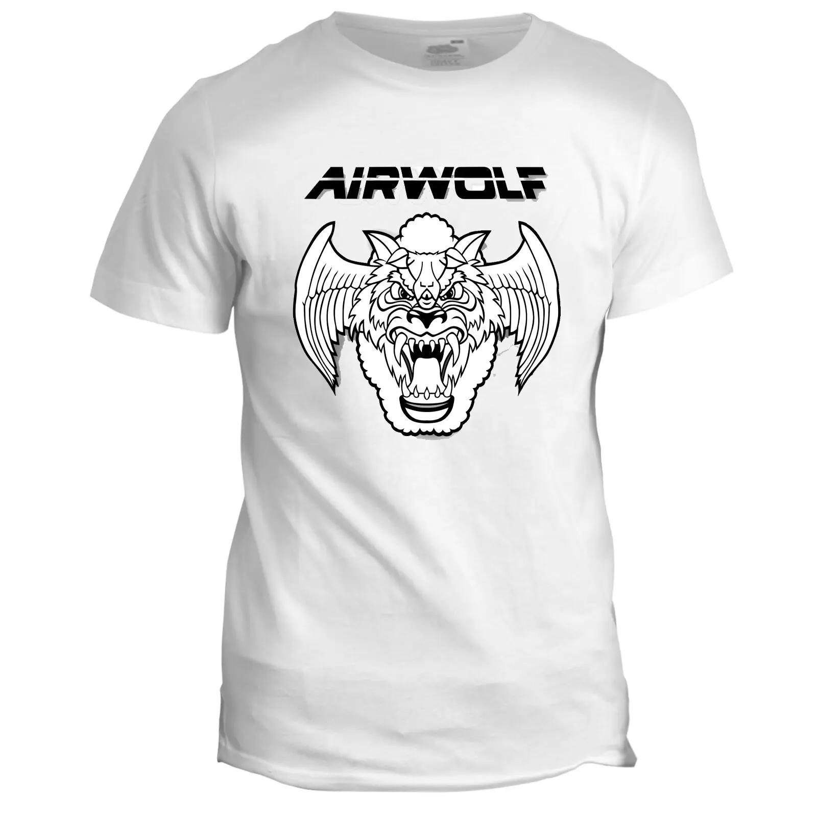 Airwolf Воздушный волк кино фильм ТВ серии 80 s ретро мужские показать T Shirt2019 модный