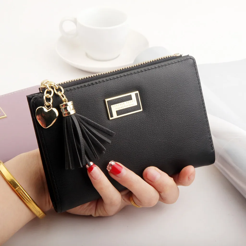 Средний длинный стильный кошелек из кожи Для женщин моды молния клатч изменить монета кошелёк банк ID держатель для карт сумка