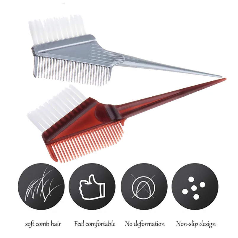 Новая Мода Парикмахерские расчески Detangle прямые щетки и гребни для волос Профессиональный салон Уход за волосами инструмент для укладки H2