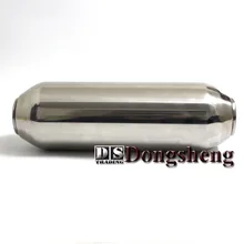 2017 New Universal modified Stainless steel exhaust pipe Automobile Exhaust muffler Spiral exhaust pipe in the drum