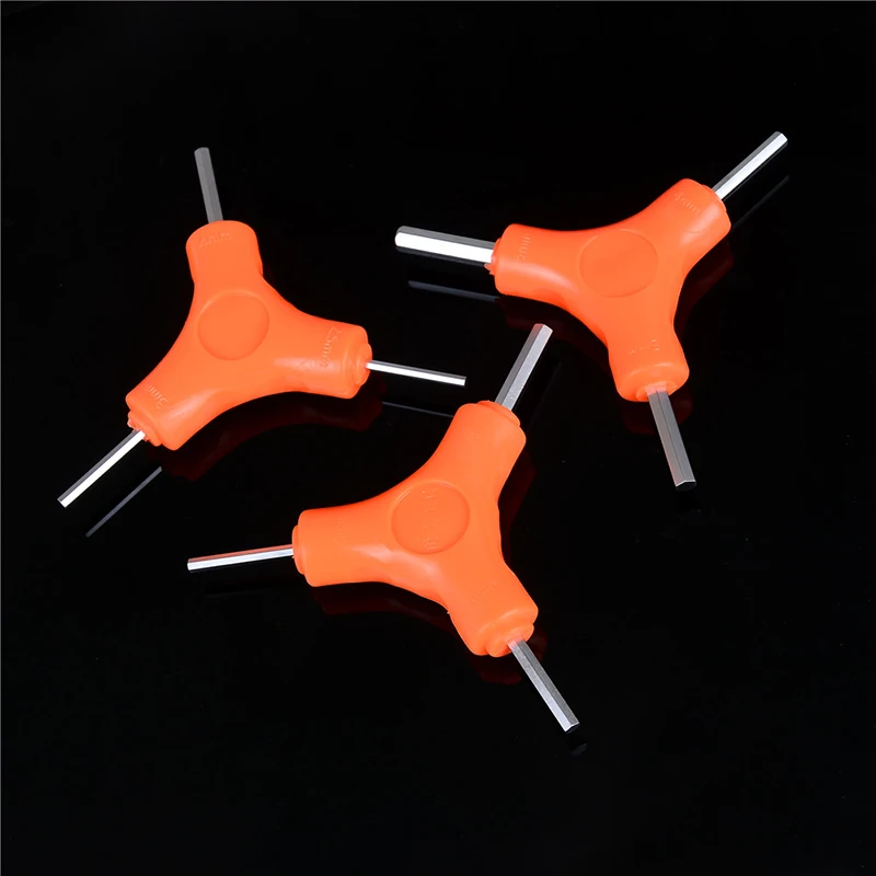 3 Way Hex Allen Mountain Bike Bicycle Wrench Tool (Y Type) steel
