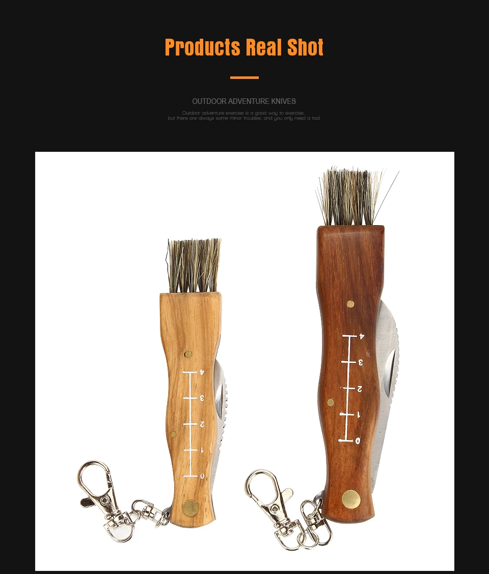JelBo мини карманный Гриб деревянная ручка для ножа для похода и кемпинга Открытый ножи для охоты и выживания мульти складной самообороны ручные инструменты