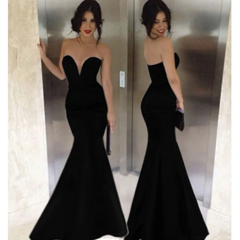 tube black gown