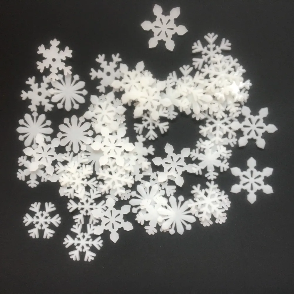 Decorative luminous stereo wall stickers snowflake luminous patch DIY fluorescent wall stickers set