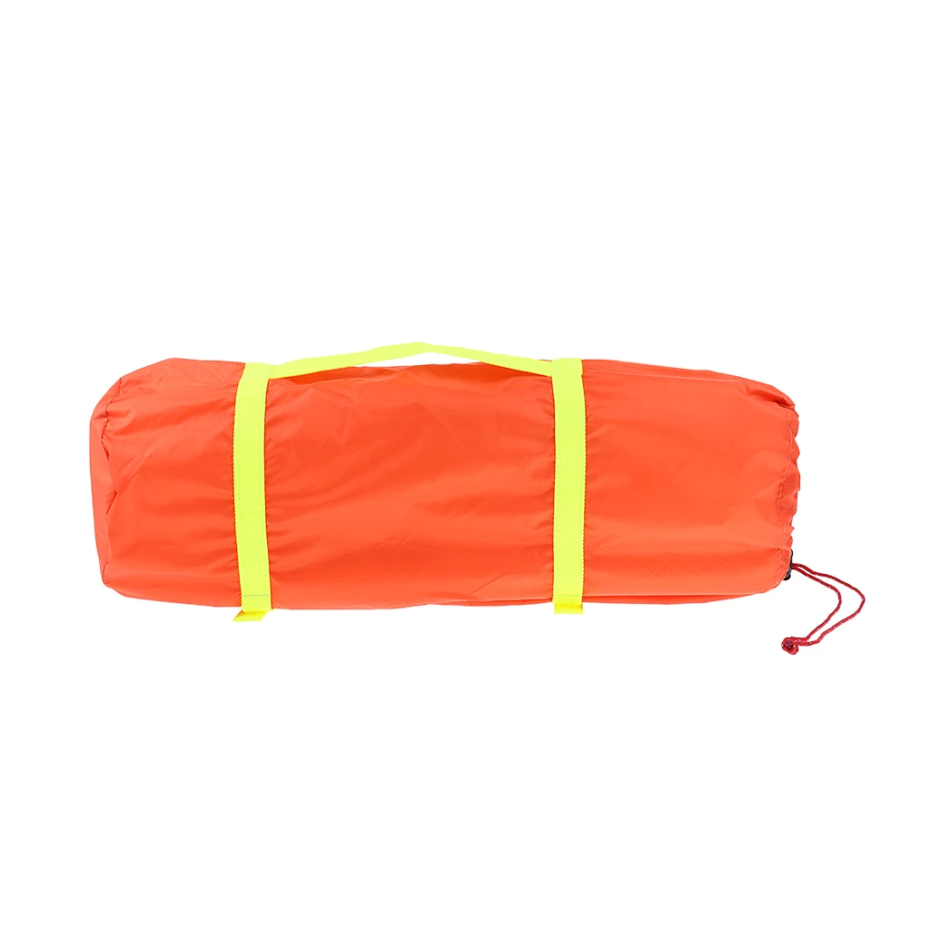 Tent Sleeping Bag Compression Sack Bag for Camping Outdoor Travel Orange Camp Sleeping Gears Travell Clothes Accessories
