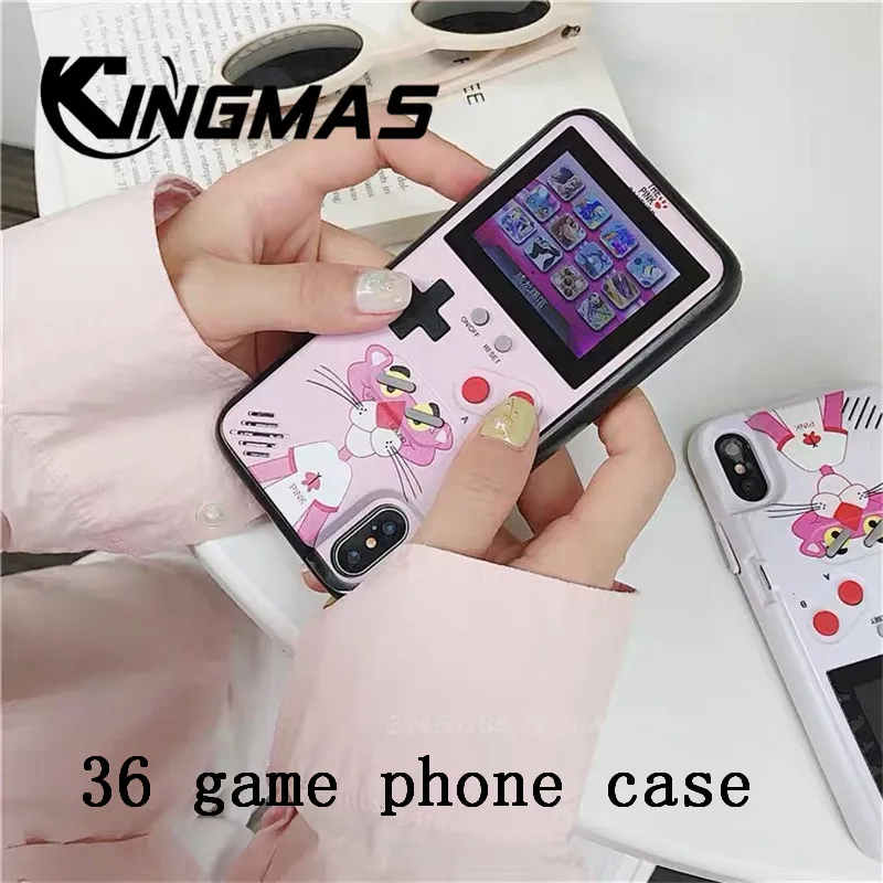 

36 game Full Color Game Display phone case for iPhone 6 6s Plus cover case retro game case for iPhone 7 8 plus X XS XR MAX case