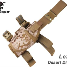 EmersonGear Tornado универсальная тактическая кобура бедра Кобура Правая левосторонняя кобура для всех пистолет EM6210 пустыня цифровой