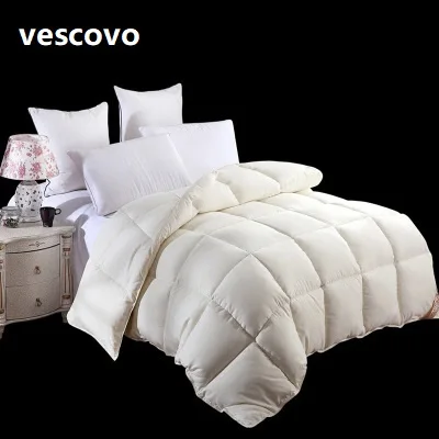 100 White Duck Goose Down Winter Quilt Comforter Blanket Duvet