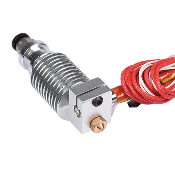 

3D V6 Long distance J-head Hotend for 1.75mm/3mm 3D Bowden Extruder 0.2/0.3/0.4/0.5mm Nozzle for RepRap 3D Printer
