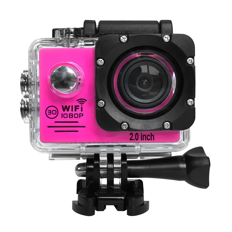 

KaRue Sports Cameras 1080P Action Camera 12MP WiFi 30M Waterproof With 2.0 LCD Screen For Home Outdoor Sport Activities