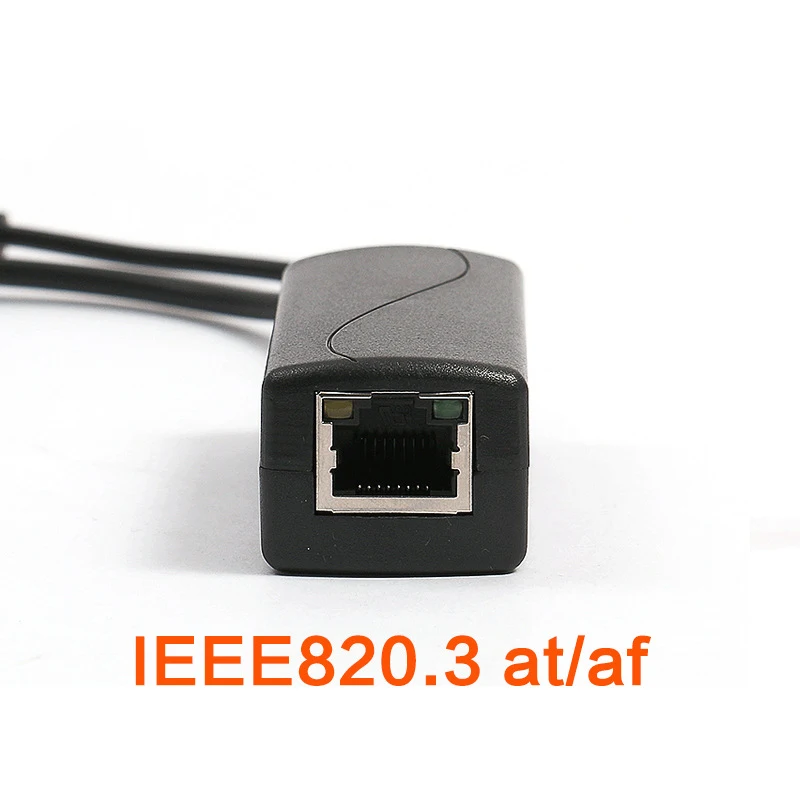 48 в 52 в 12 В изолированный PoE сплиттер IEEE802.3af/at для cctv ip-камеры питания poe сплиттер 12 В ip