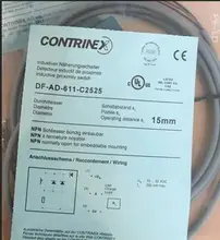 FREE SHIPPING 100% NEW DF-AD-611-C2525 Square proximity switch DC three-wire NPN normally open sensor
