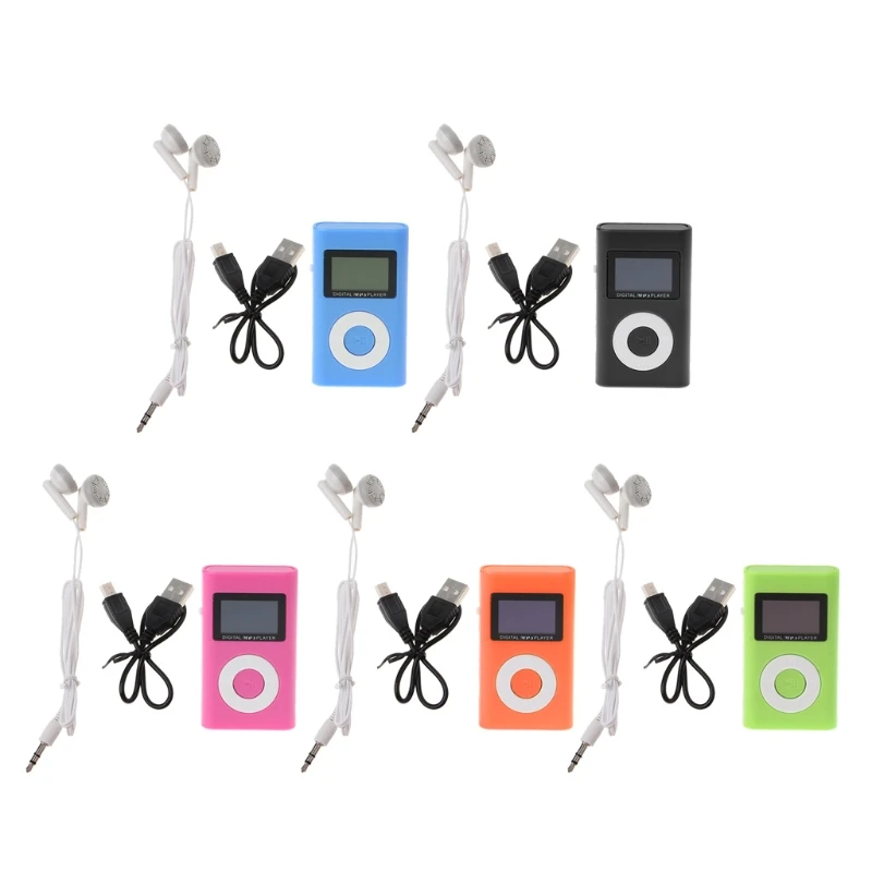 

USB Digital MP3 Player 32GB Micro SD TF Card LCD Screen Music MP3 Player