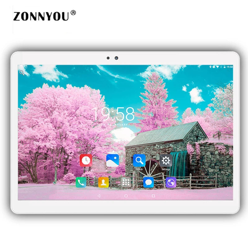 

New 10.1 inch Android 8.1 Tablet PC Octa Core 3G Phone Call Tablets 4gb+64GB Wi-Fi Bluetooth GPS 10.1 inch HD IPS+Package