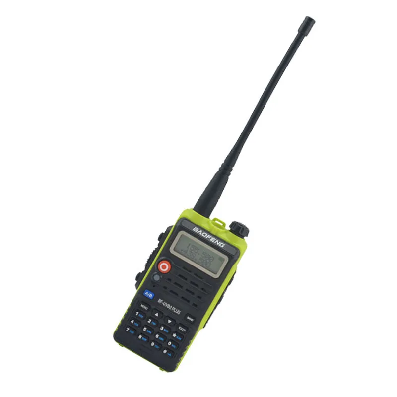 

Green Color Dual Band 128CH FM 65-108MHz Portable Baofeng Two Way Radio Walkie Talkie BF-UVB2 Plus